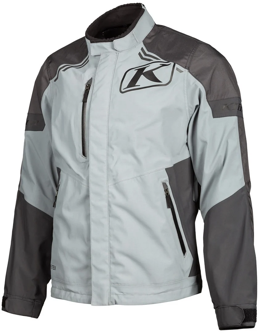 Klim Traverse Gore-Tex Motorcycle Textile Jacket  light grey/dark grey