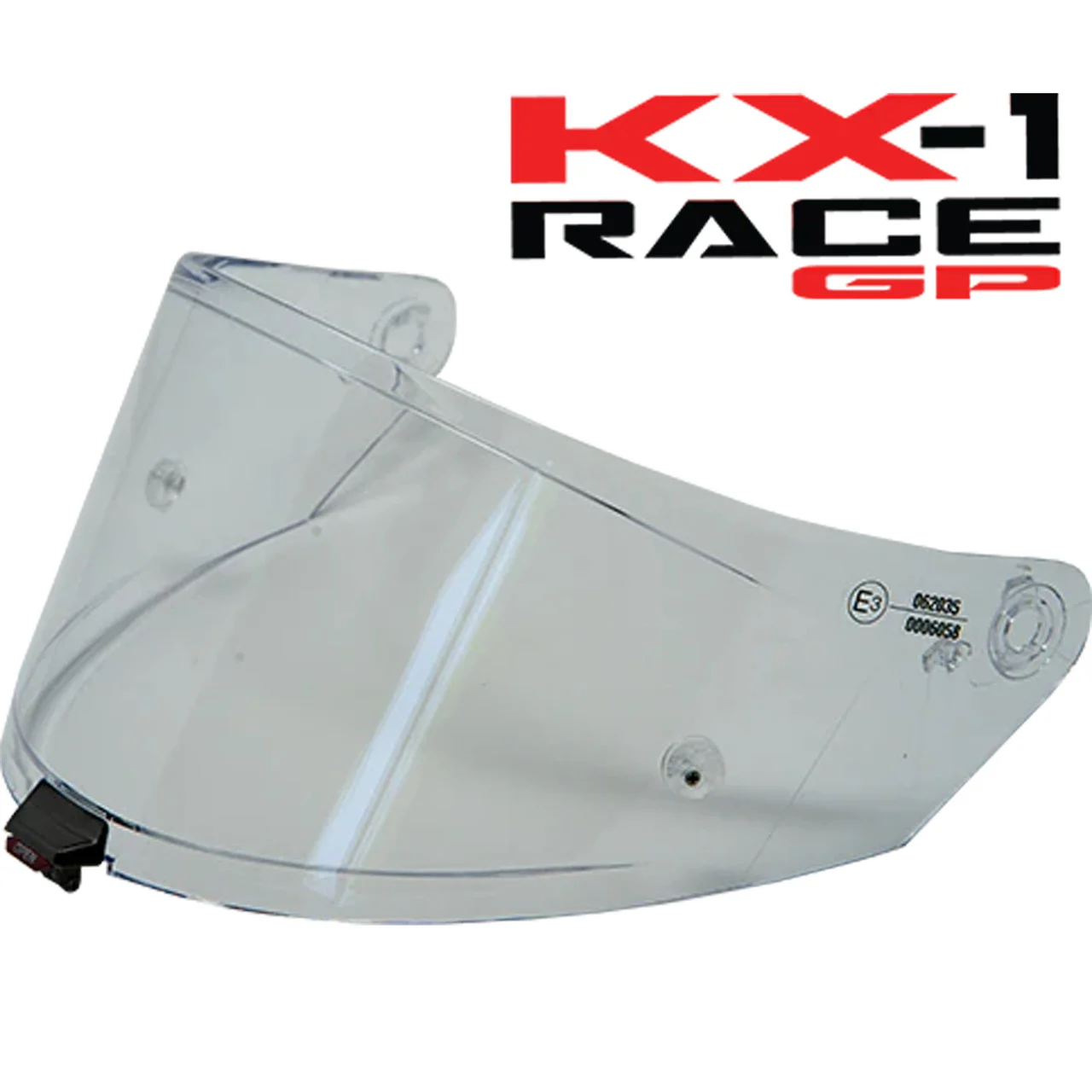 KYT KX-1 Race GP Visor - Clear