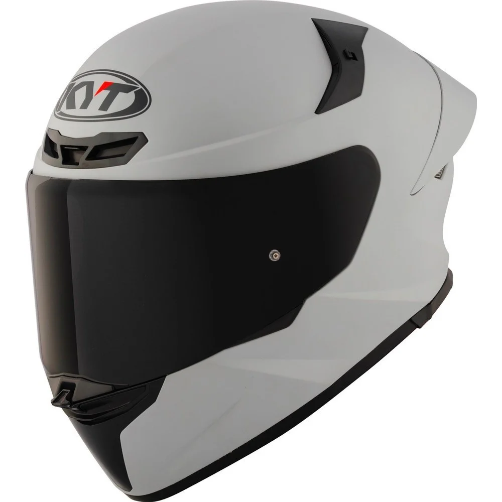 KYT TT-Revo Solid Helmet - Asp Grey Matte
