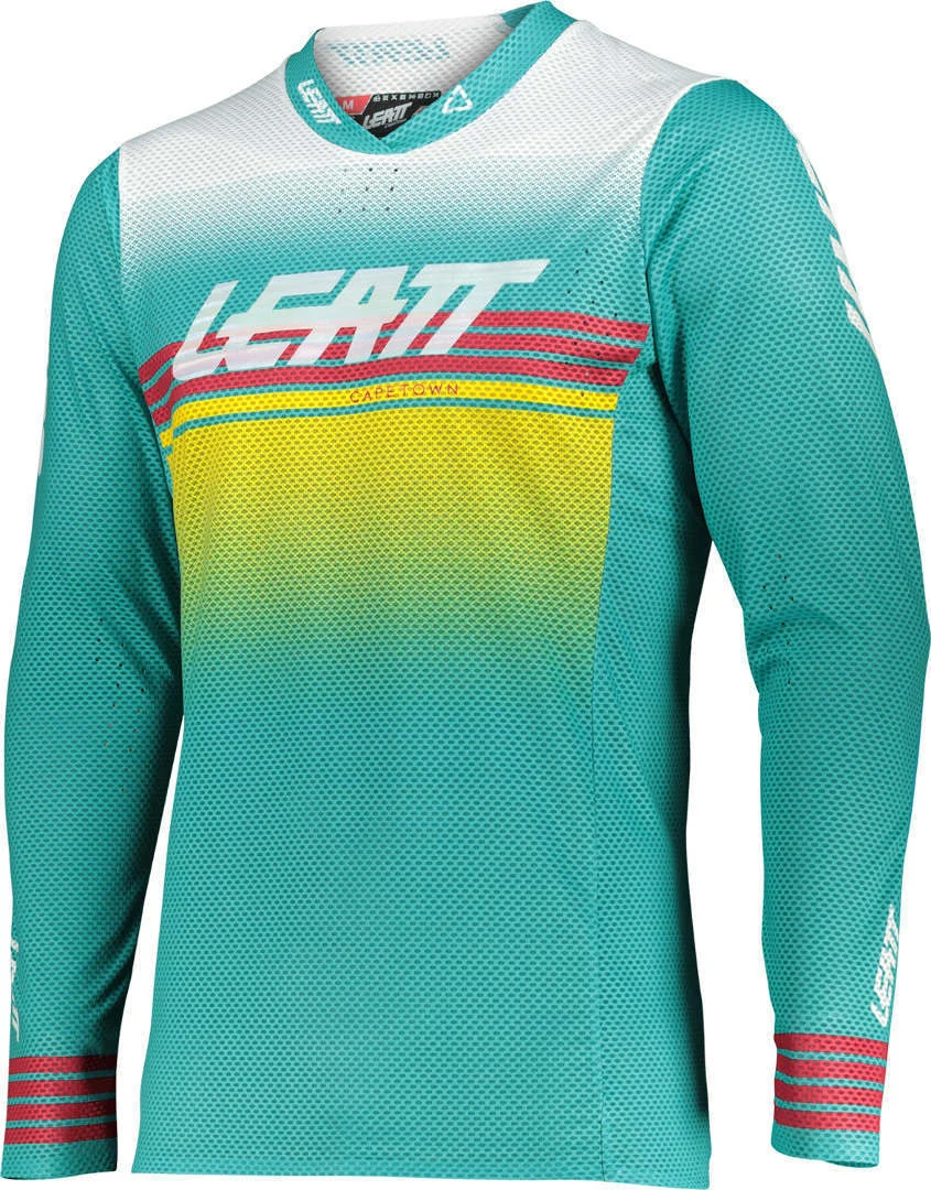Leatt Moto 5.5 Ultraweld Classic Motocross Jersey  Aquamarine