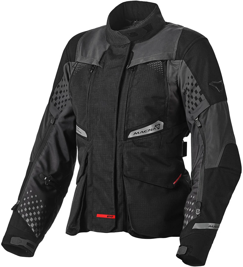 Macna Fusor Ladies Motorcycle Textile Jacket  black