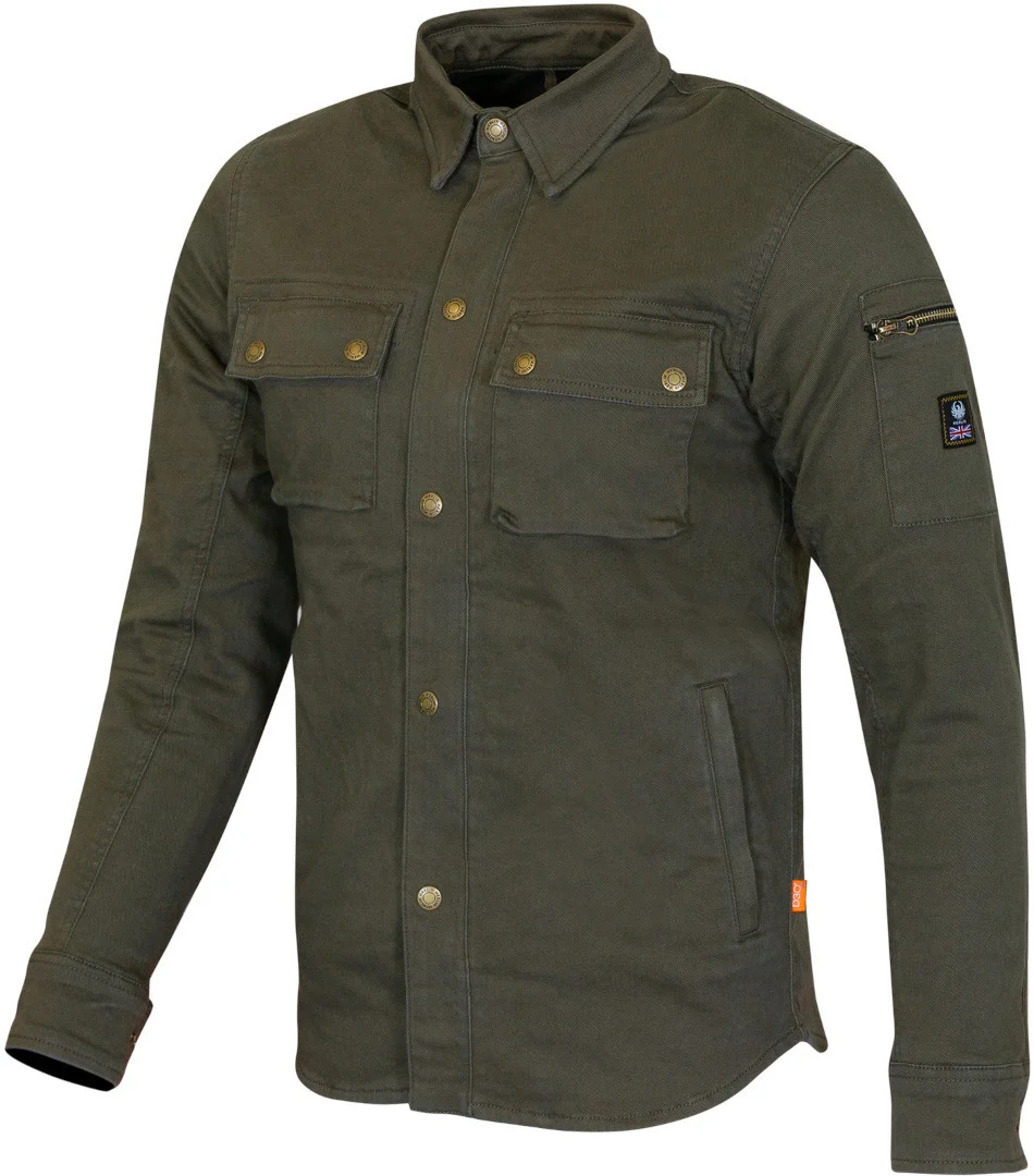 Merlin Brody D3O Single Layer Motorcycle Shirt  Khaki