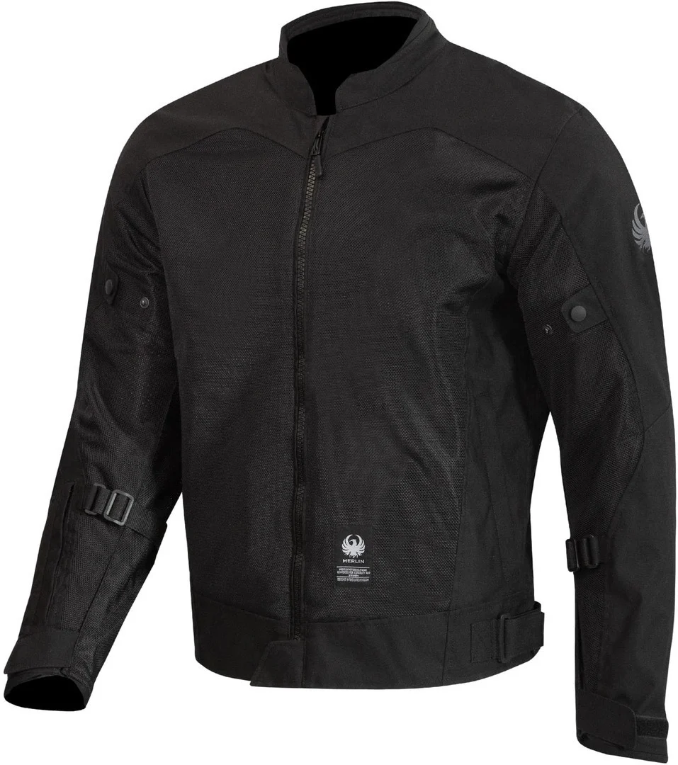 Merlin Prospect Air Mesh Motorcycle Textile Jacket  black