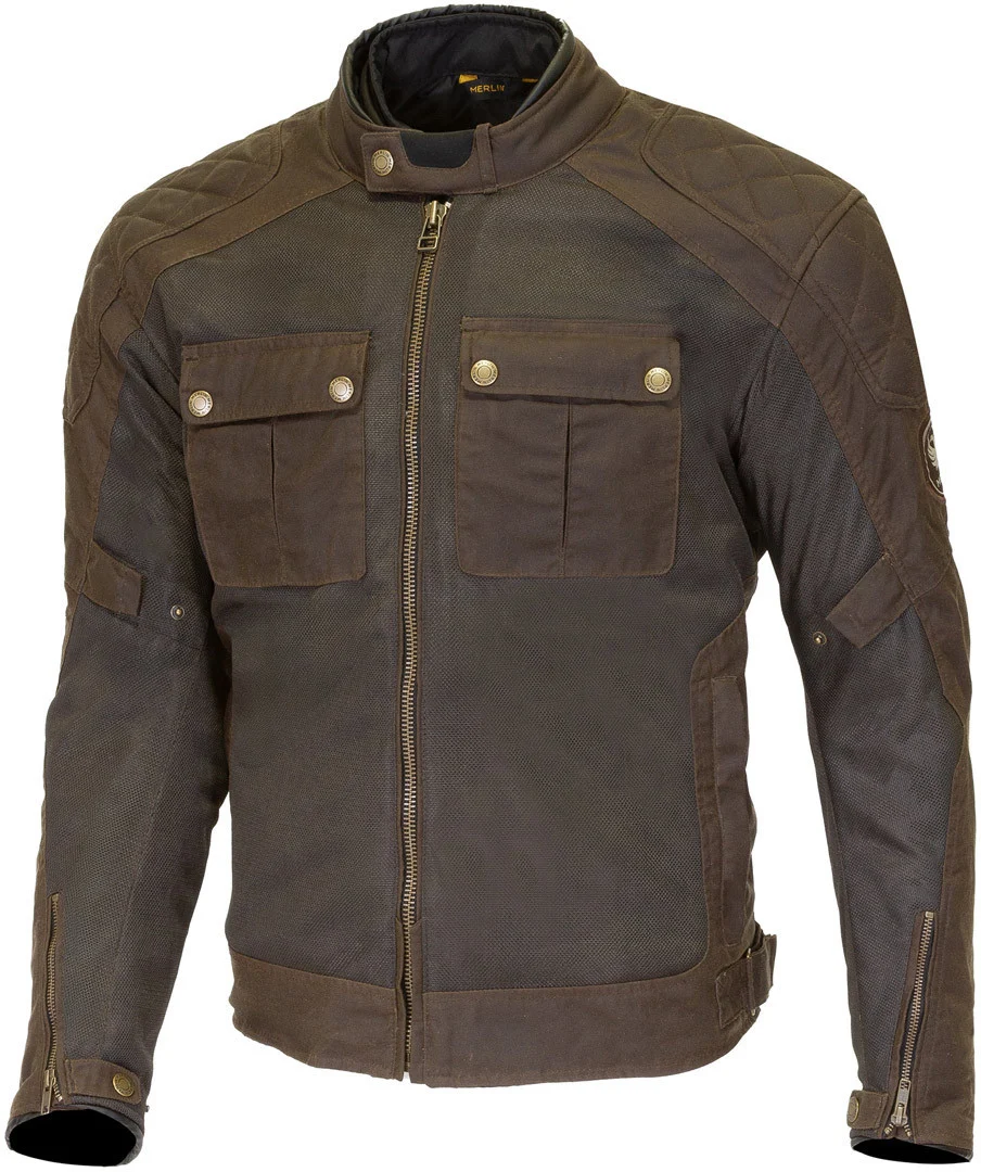 Merlin Shenstone II Cotec Air Motorcycle Textile Jacket  olive