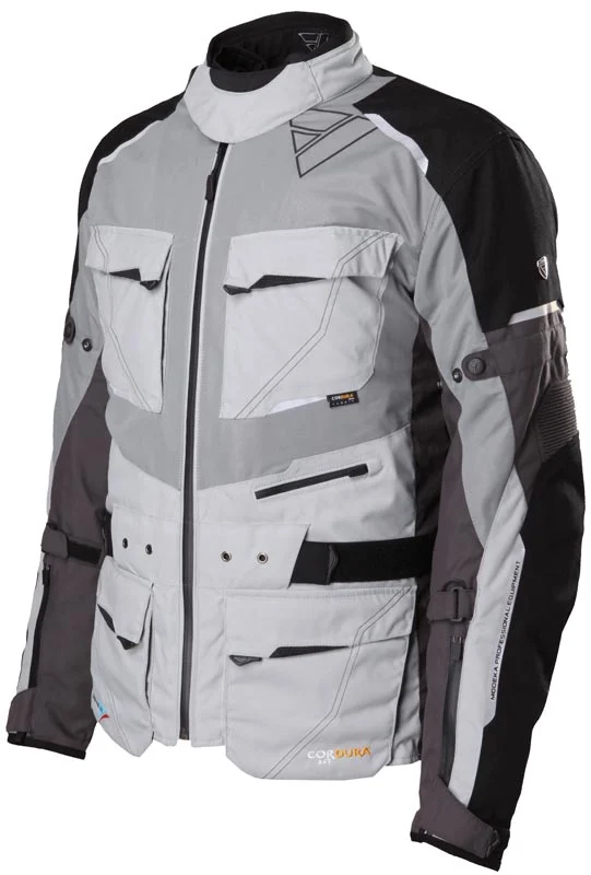 Modeka AFT-Touring Textile Jacket  black/light grey