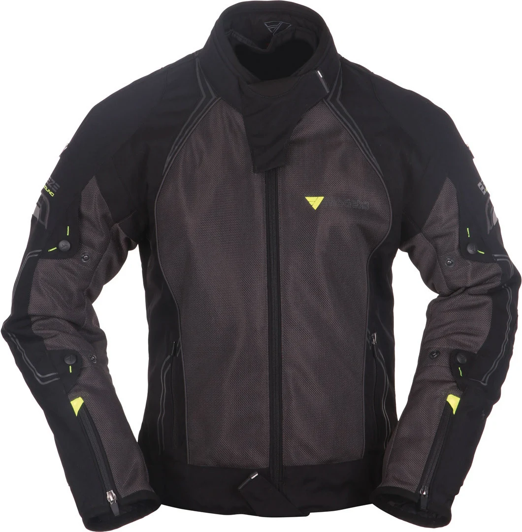 Modeka Breeze Ladies Textile Jacket  black/dark grey