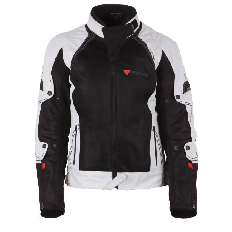 Modeka Breeze Ladies Textile Jacket  black/light grey