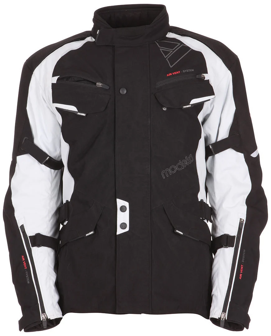 Modeka Karoo Textile Jacket  black/light grey