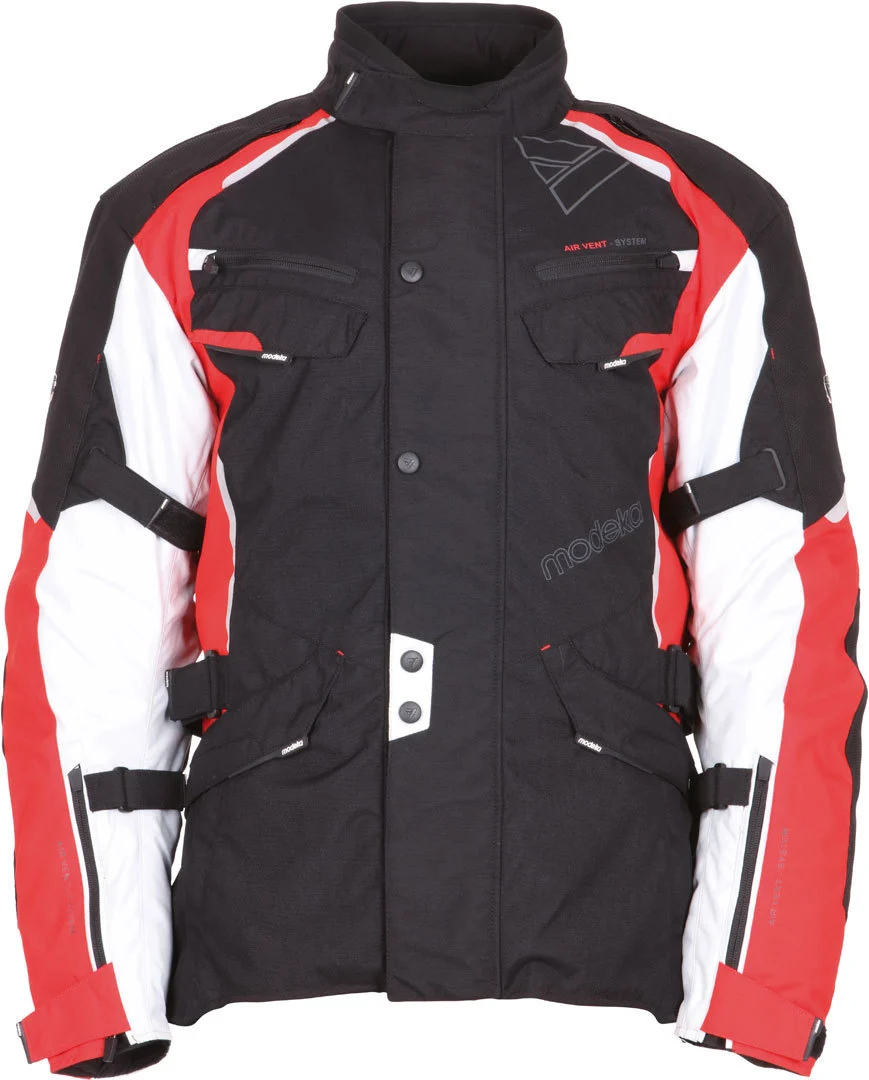 Modeka Karoo Textile Jacket  black/red