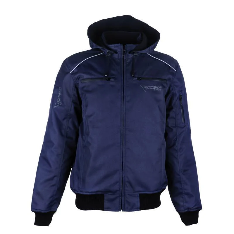 Modeka Raid Textile Jacket  navy blue