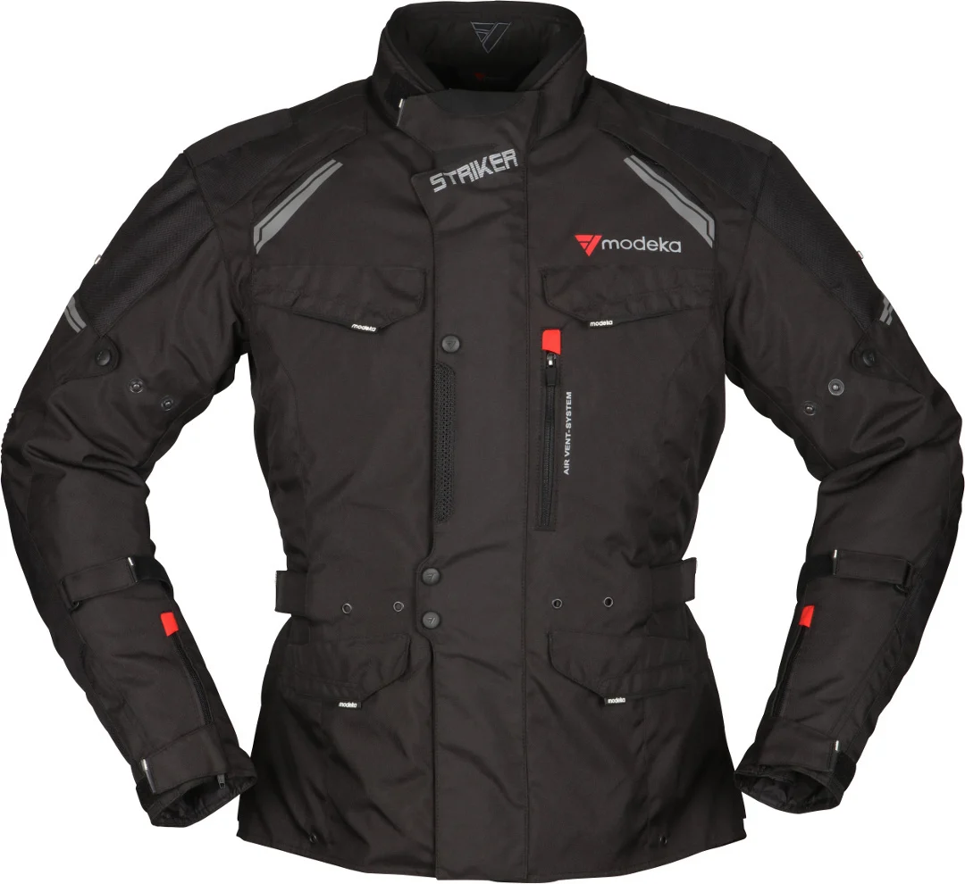 Modeka Striker II Motorcycle Textile Jacket  black