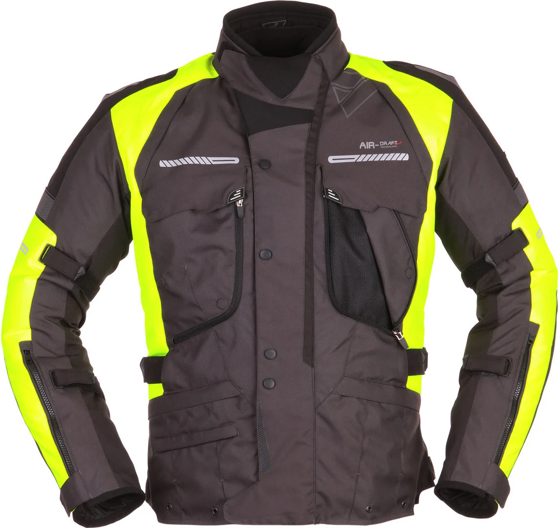 Modeka Westport Textile Jacket  black/neon