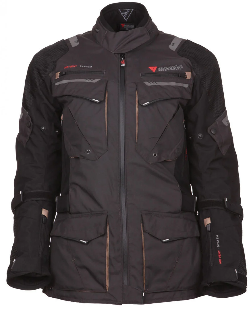 Modeka X-Renegade Ladies Textile Jacket  black/dark grey
