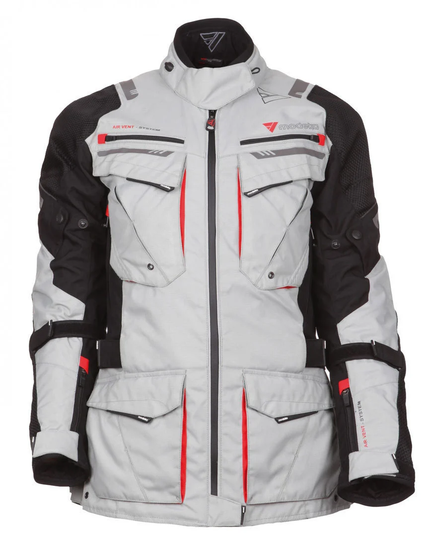 Modeka X-Renegade Ladies Textile Jacket  black/light grey