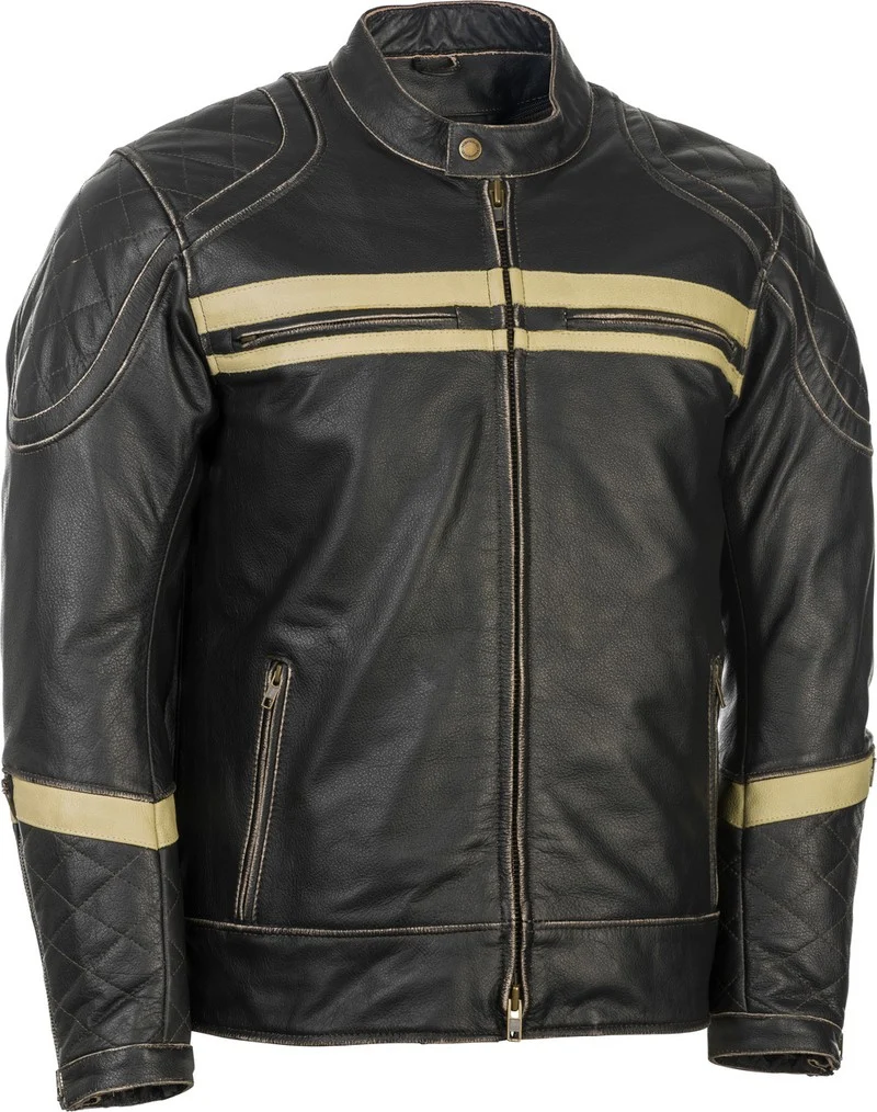 HIGHWAY 21 Motordrome Leather Jacket