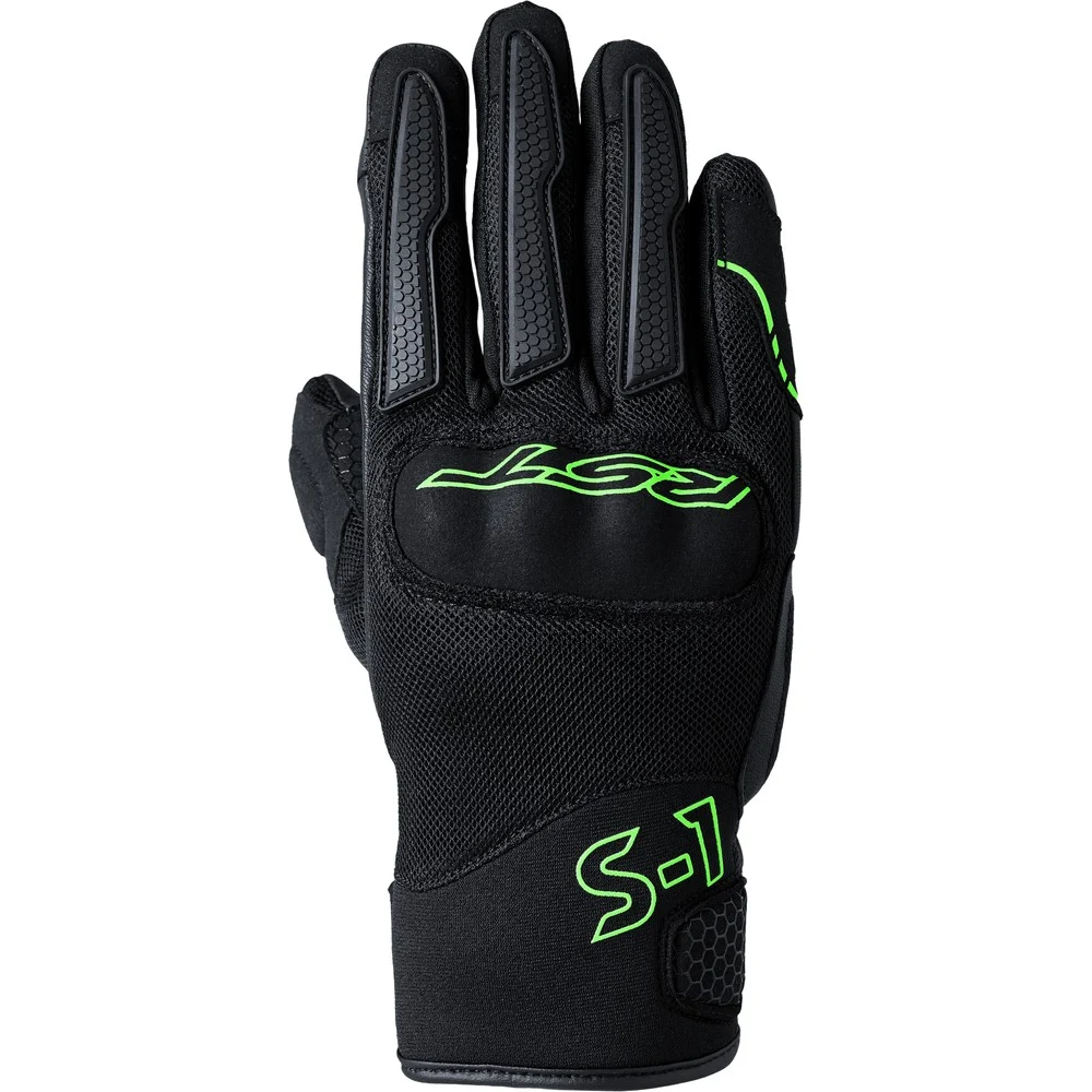 RST S1 Mesh CE Glove - black/neon green