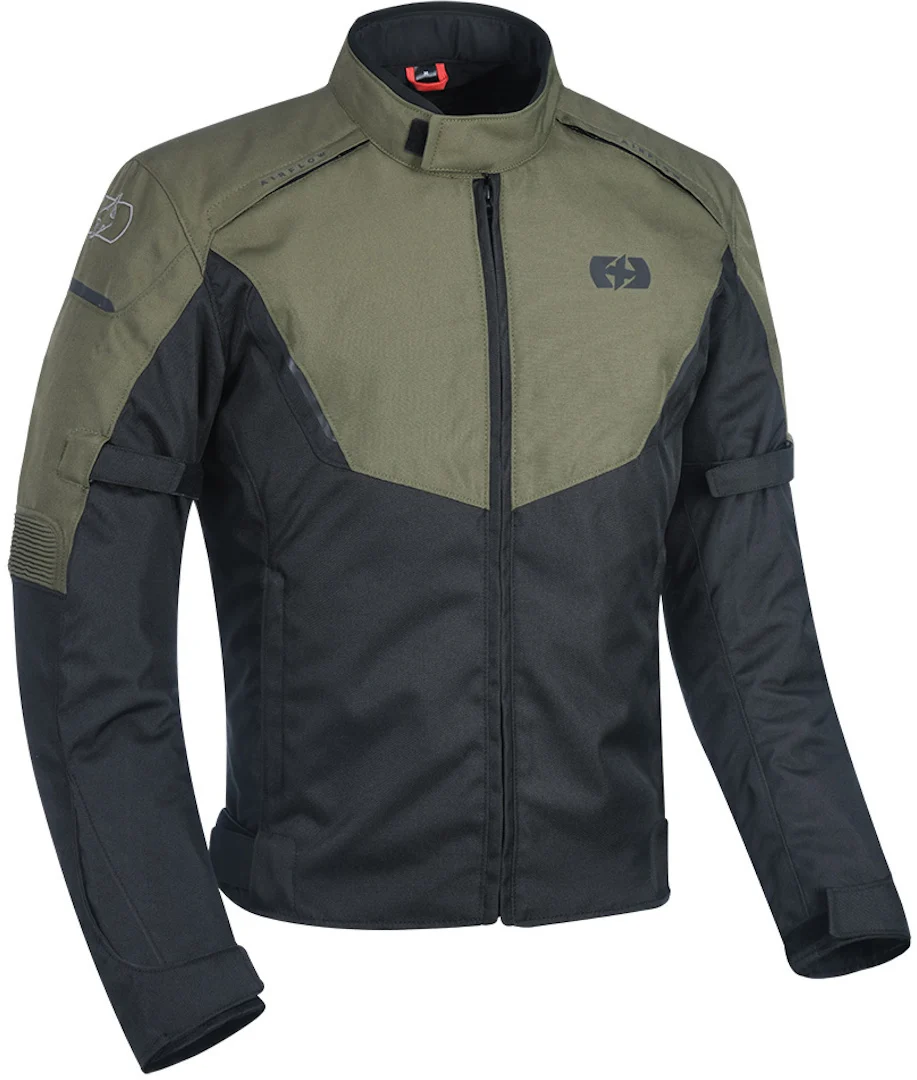 Oxford Delta Motorcycle Textile Jacket  black/green