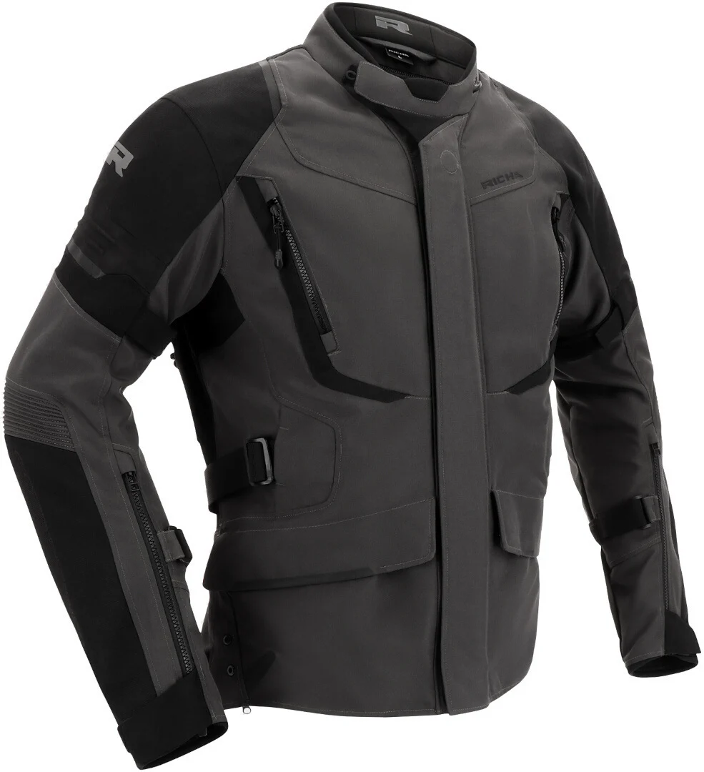 Richa Cyclone 2 Gore-Tex waterproof Motorcycle Textile Jacket  dark grey/black