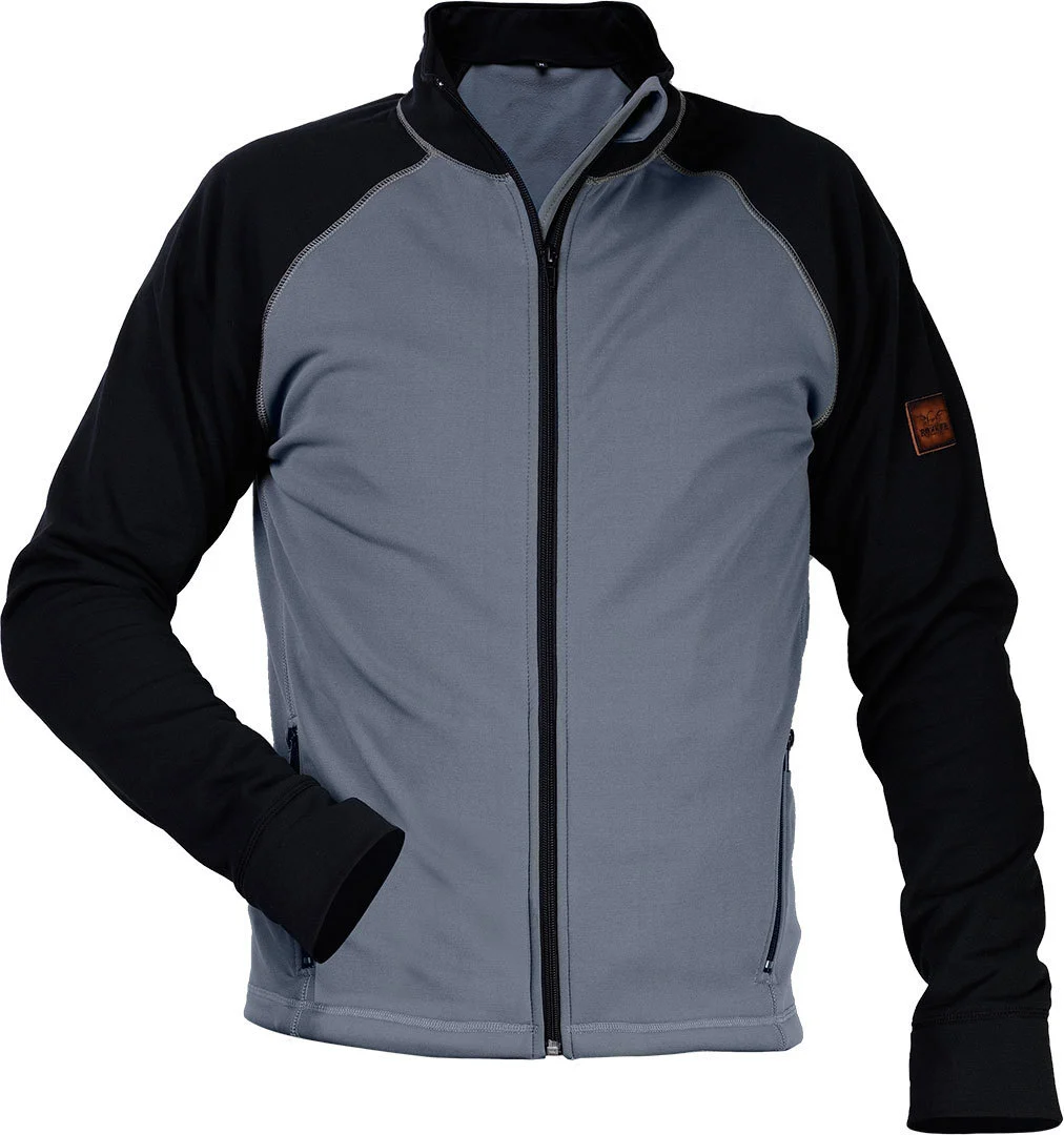 Rokker Soft Shell Jacket  light grey/black