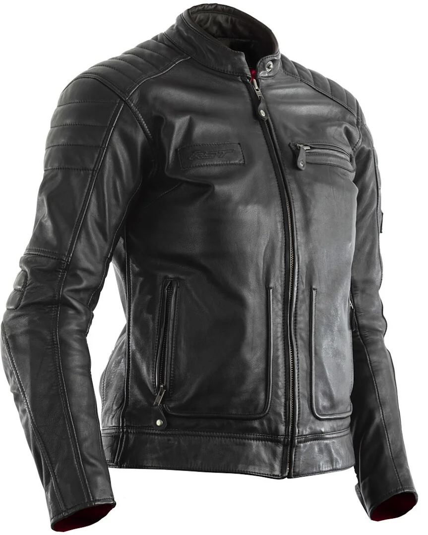 RST Roadster II Ladies Motorcycle Leather Jacket  brown