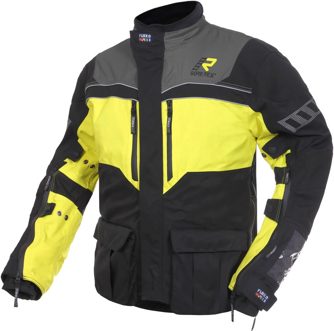 Rukka R.O.R. Jacket  black/yellow