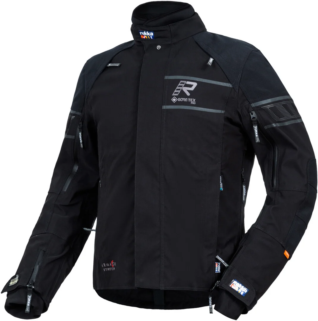 Rukka Rapto-R Motorcycle Textile Jacket  black/black