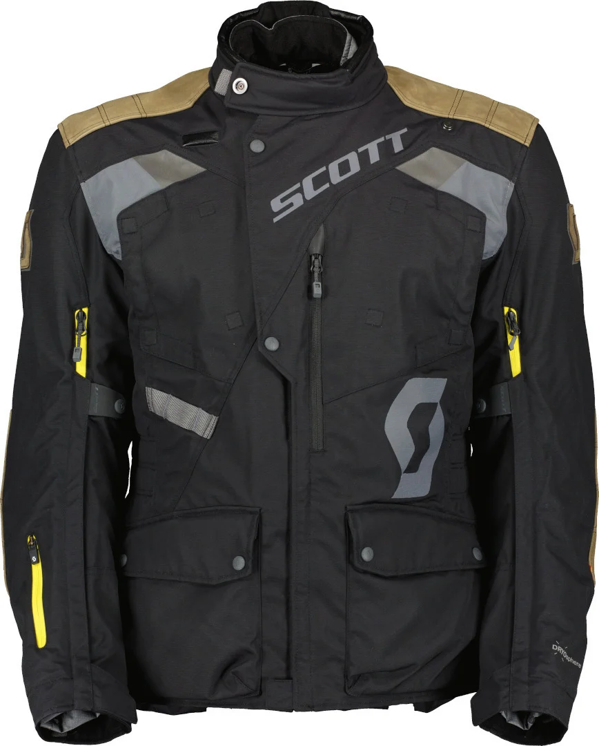 Scott Dualraid Dryo Motorcycle Textile Jacket  black