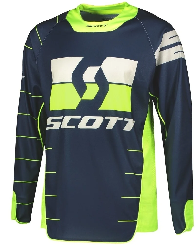 Scott Enduro Motocross Jersey  blue/yellow
