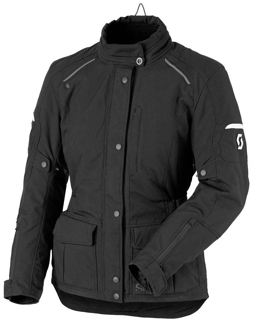 Scott Turn DP Ladies Motorcycle Textile Jacket  black