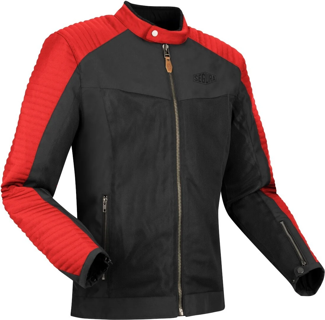 Segura Dikinson Motorcycle Textile Jacket  black/red