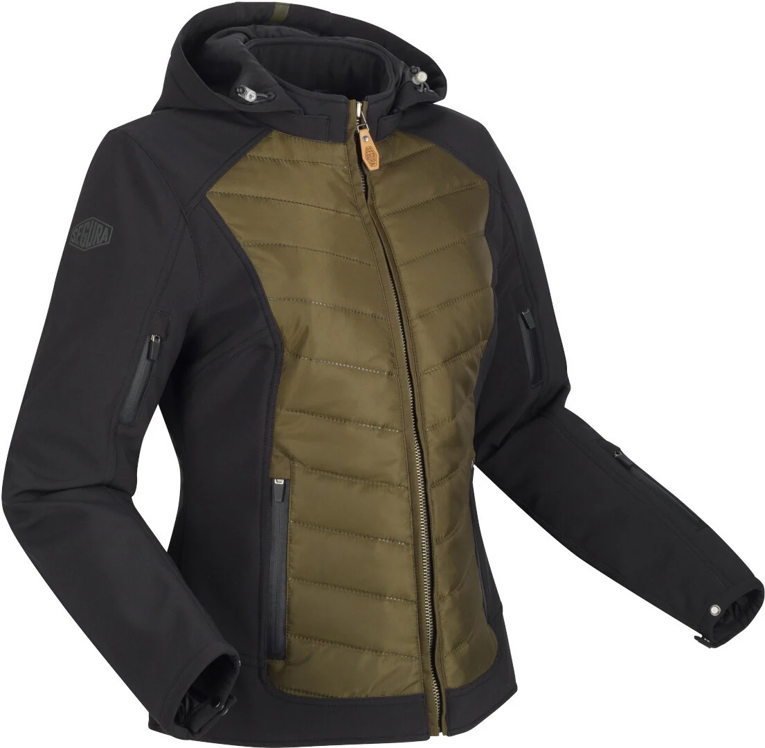 Segura Natcho 2 Ladies Motorcycle Textile Jacket  Khaki/Black