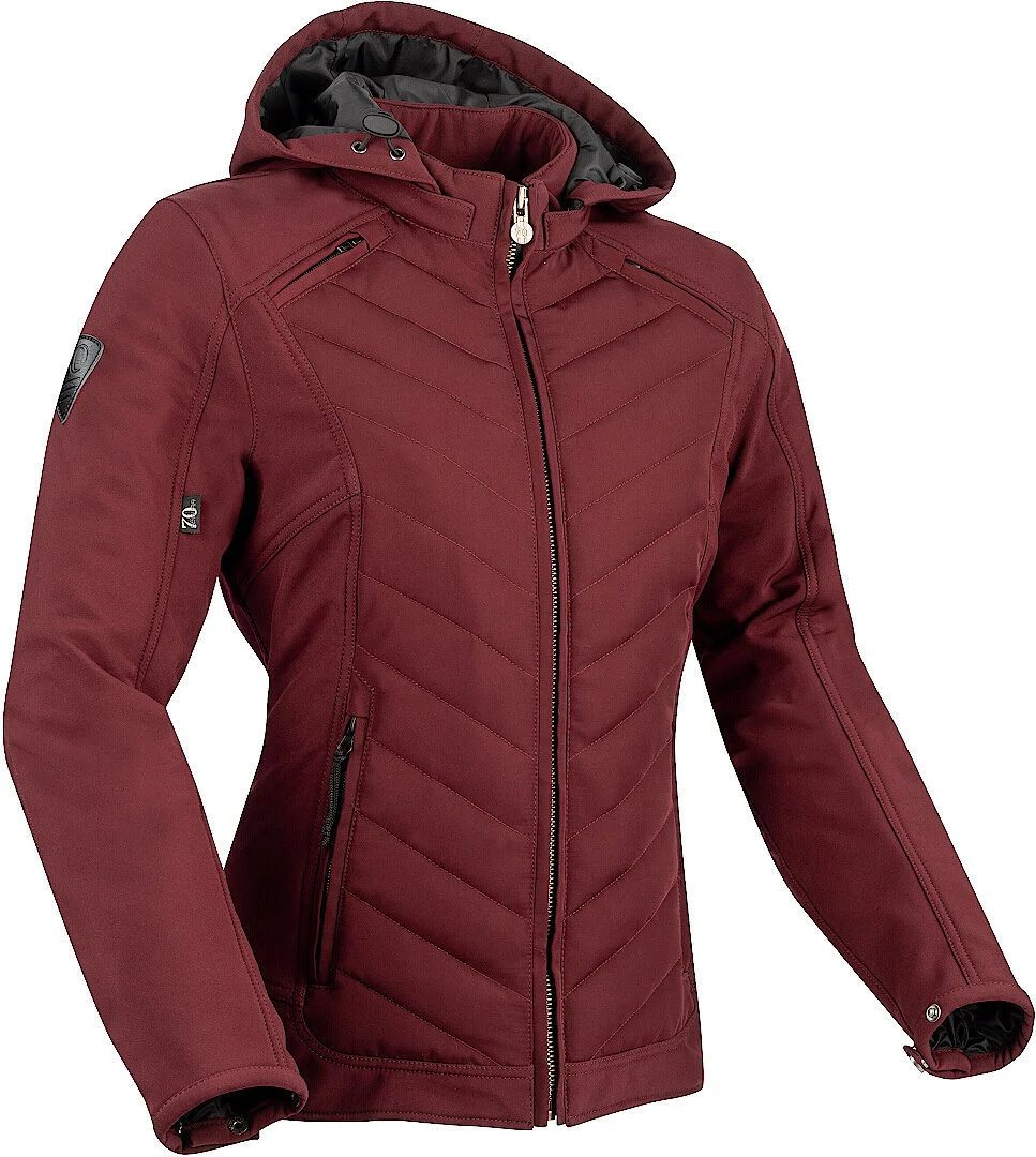 Segura Natcho Ladies Motorcycle Textile Jacket  dark red