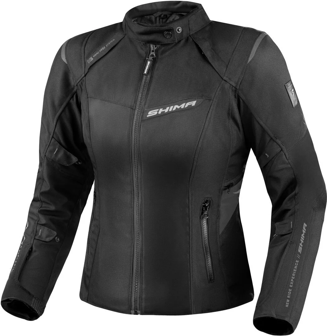 SHIMA Rush 2.0 waterproof Ladies Motorcycle Textile Jacket  black