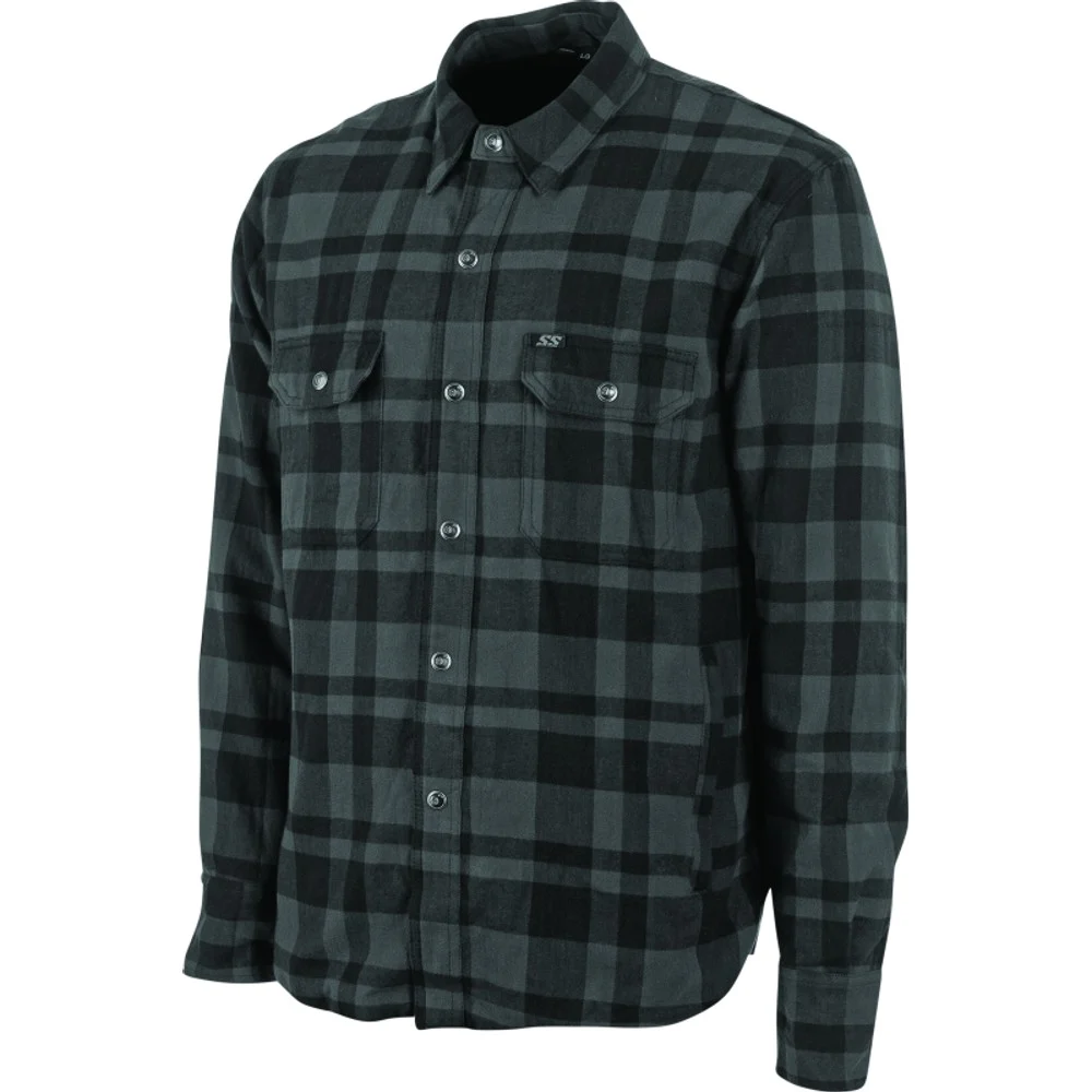 SPEED AND STRENGTH Black 9 2.0 Moto Shirt