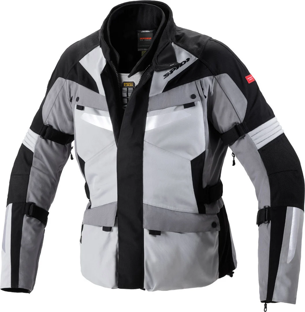Spidi Alpentrophy H2Out Motorcycle Textile Jacket  black/grey