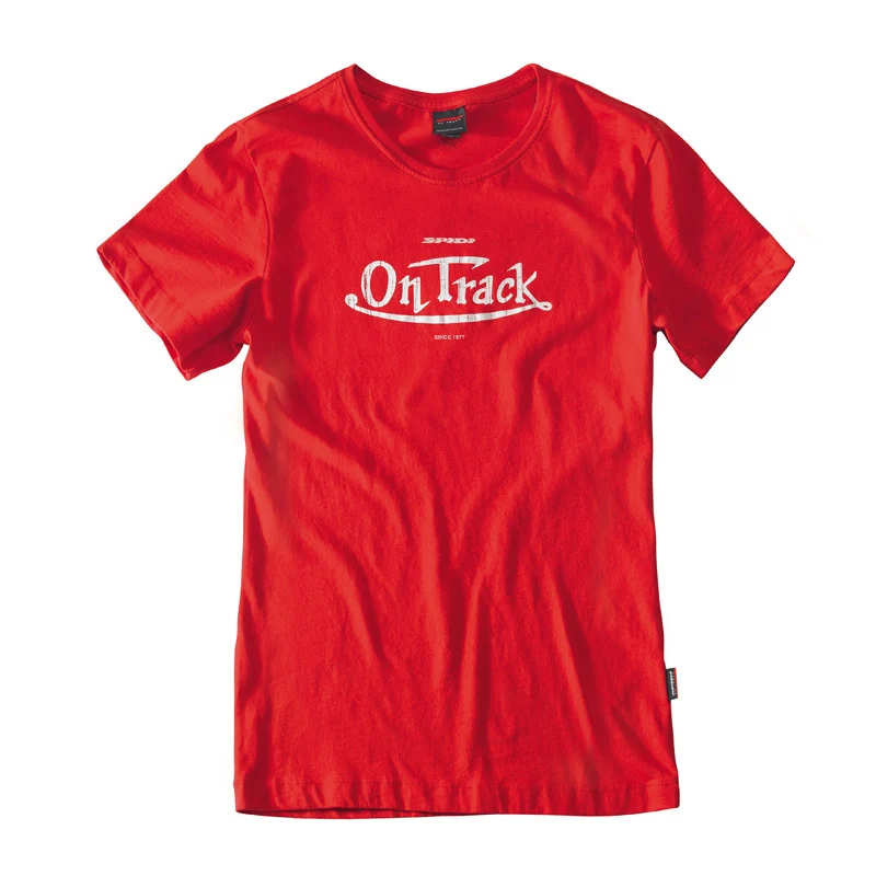 Spidi On Track T-Shirt Ladies  red