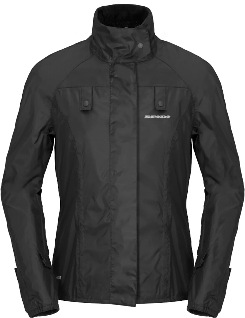 Spidi Rain Chest H2Out Ladies Rain Jacket  black