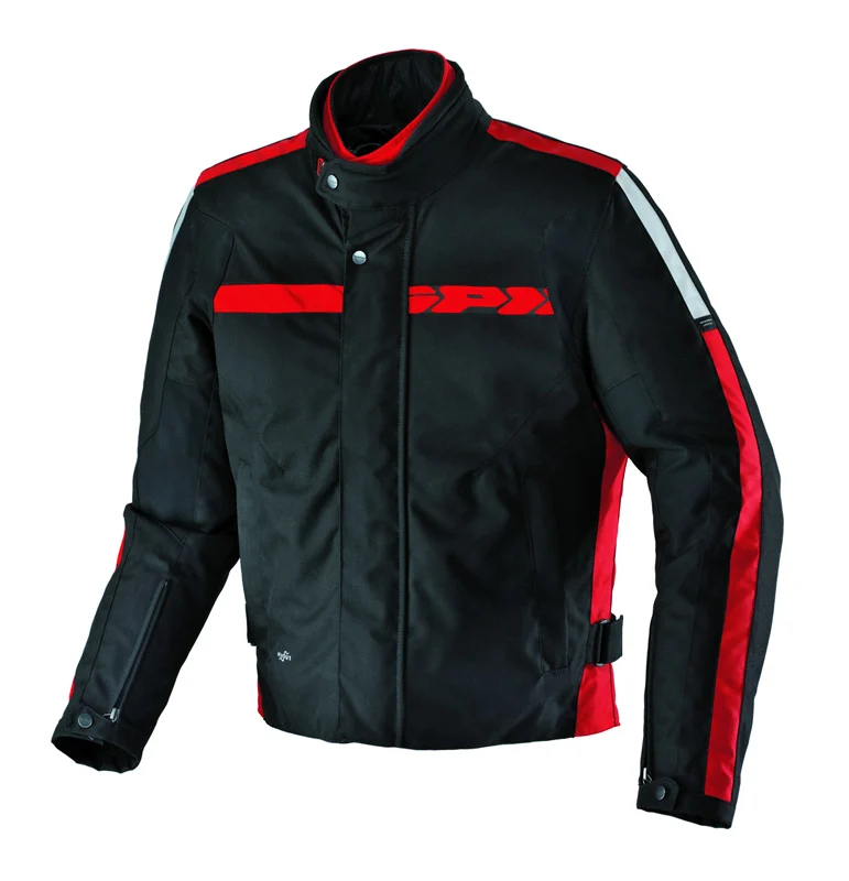 Spidi Symbol Motorcycle Textile Jacket  black/red
