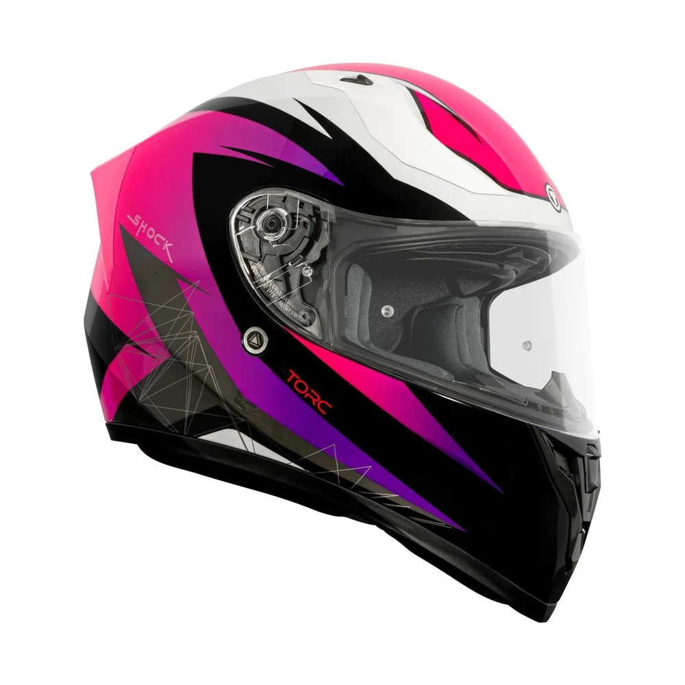 TORC T-15 Shock Helmet - Fluo Fuxia