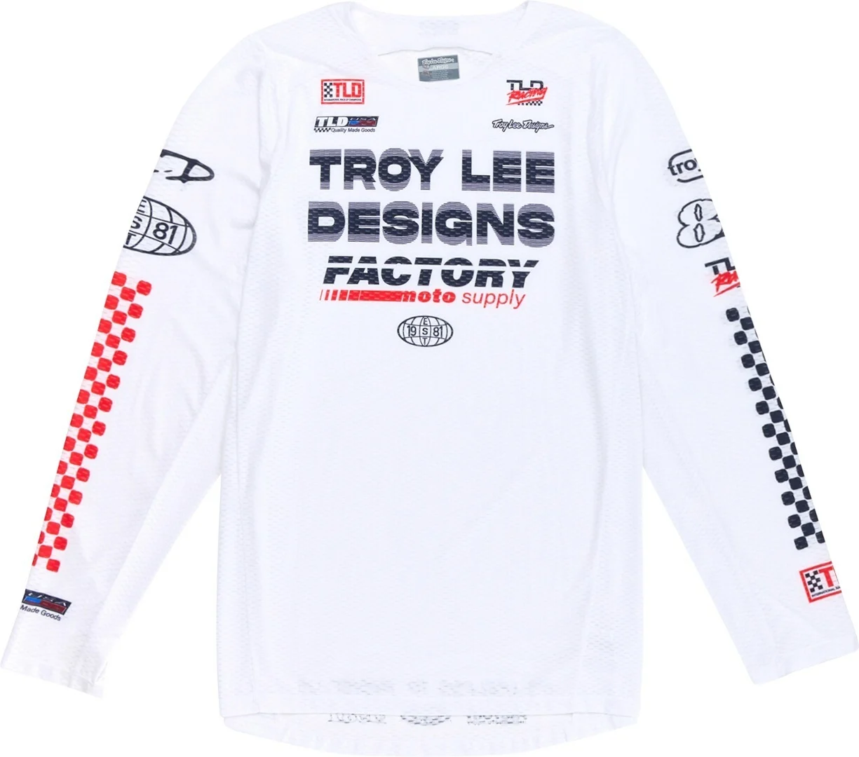 Troy Lee Designs GP Pro Air Factory Motocross Jersey  white/black/red