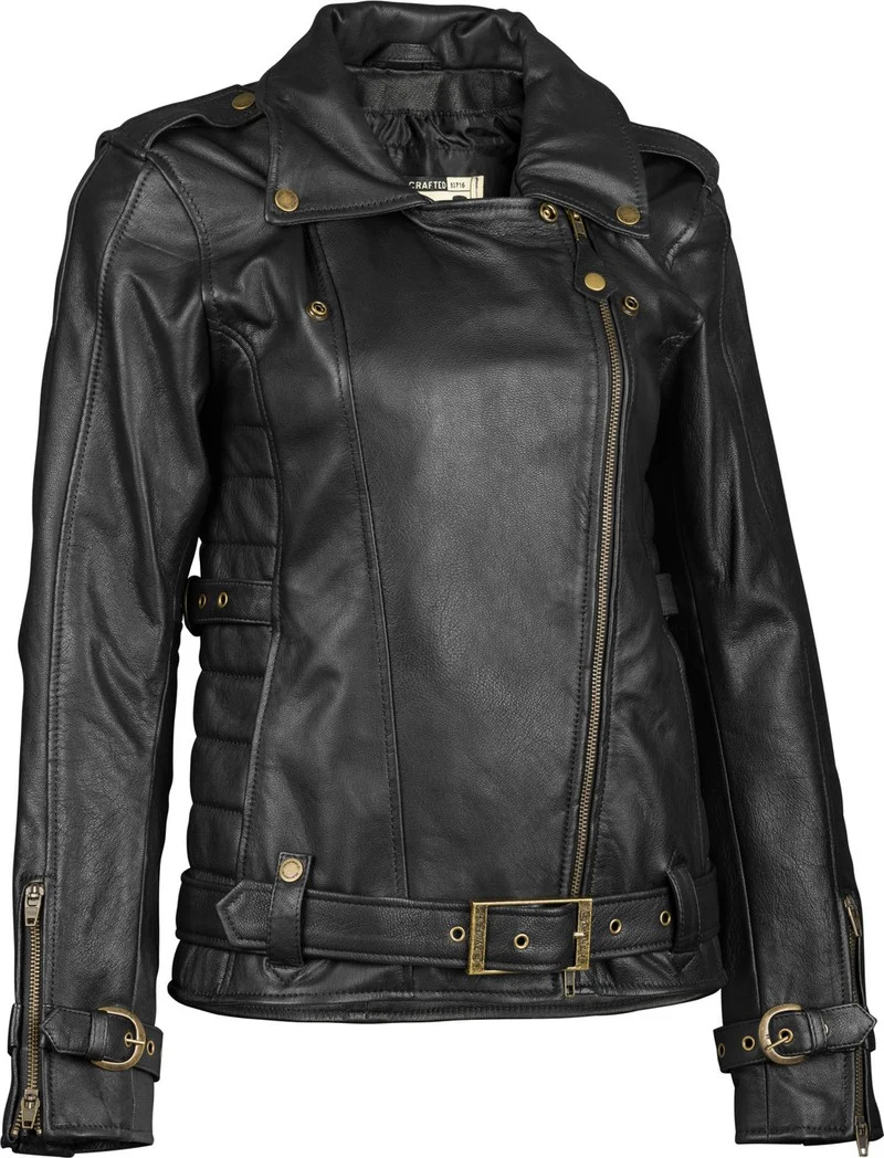 HIGHWAY 21 Women's Pearl Leather Jacket