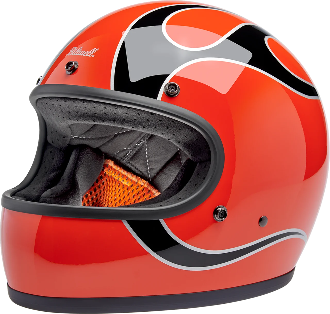 Biltwell Gringo Flames Helmet