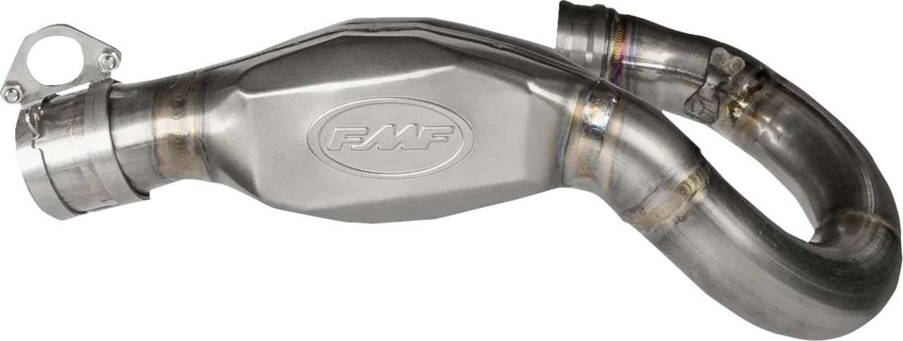 FMF MegaBomb Head Pipe - Titanium - Desmo 450