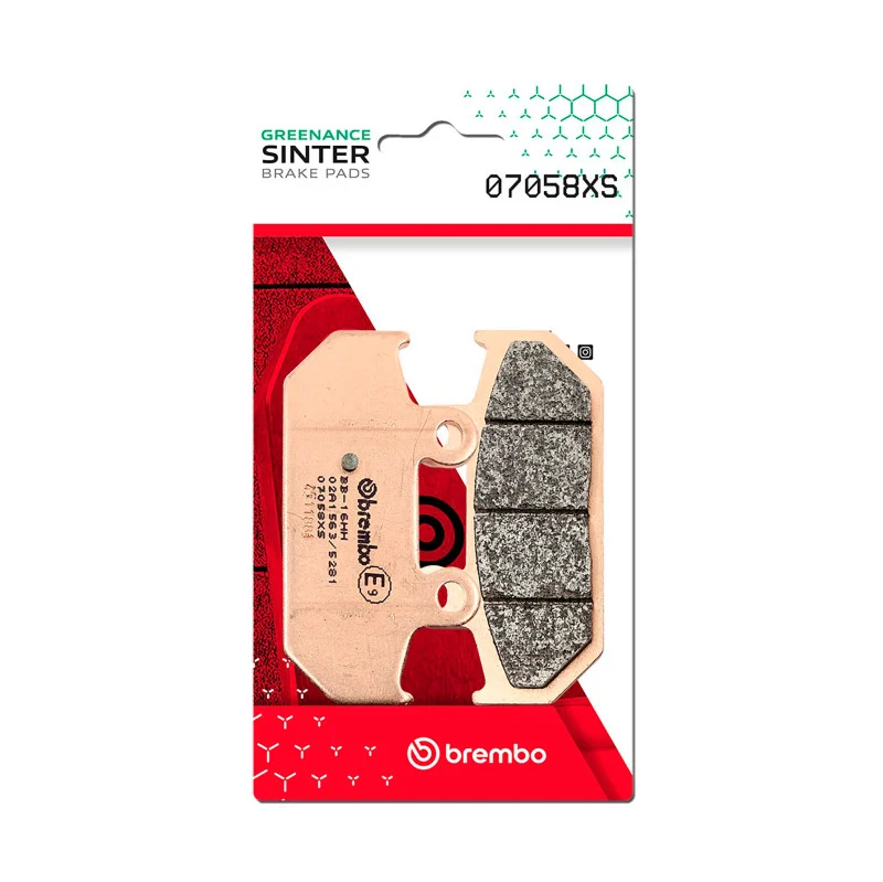 Brembo Brake Pad - Rear - Fits: 07-24 Suzuki AN Burgman Left 400cc