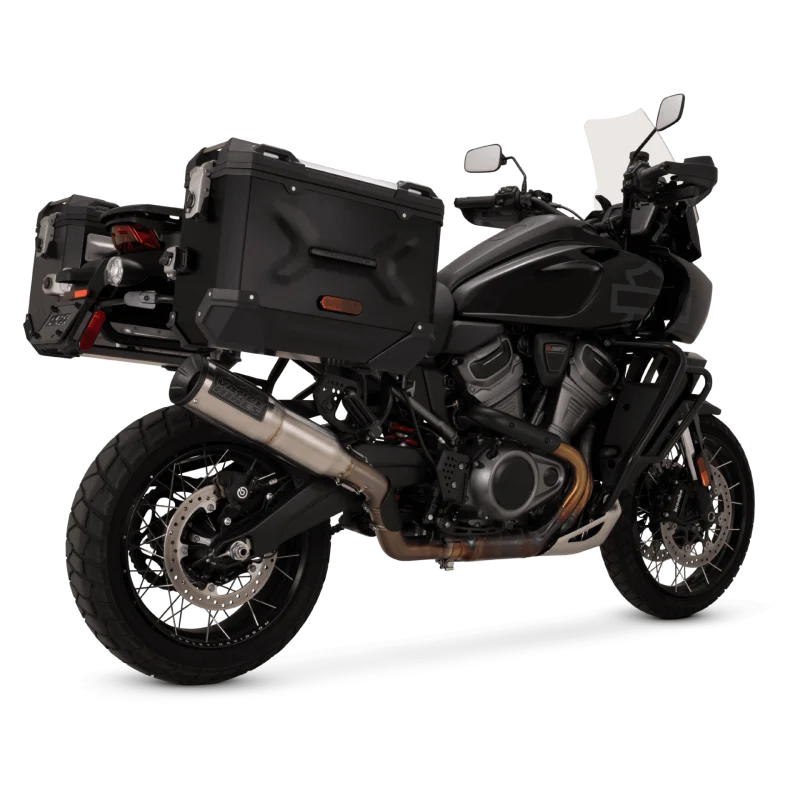 Vance & Hines HD 21-22 Pan America Hi-Output 450 S/O Slip-On Exhaust - 16533