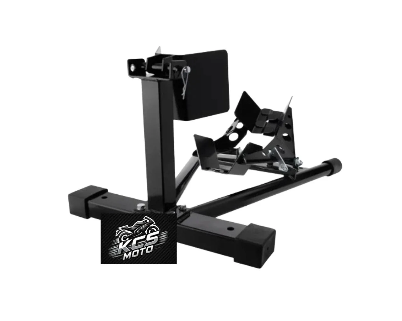 KCS Moto Universal Front Wheel Chock Black 10-08364