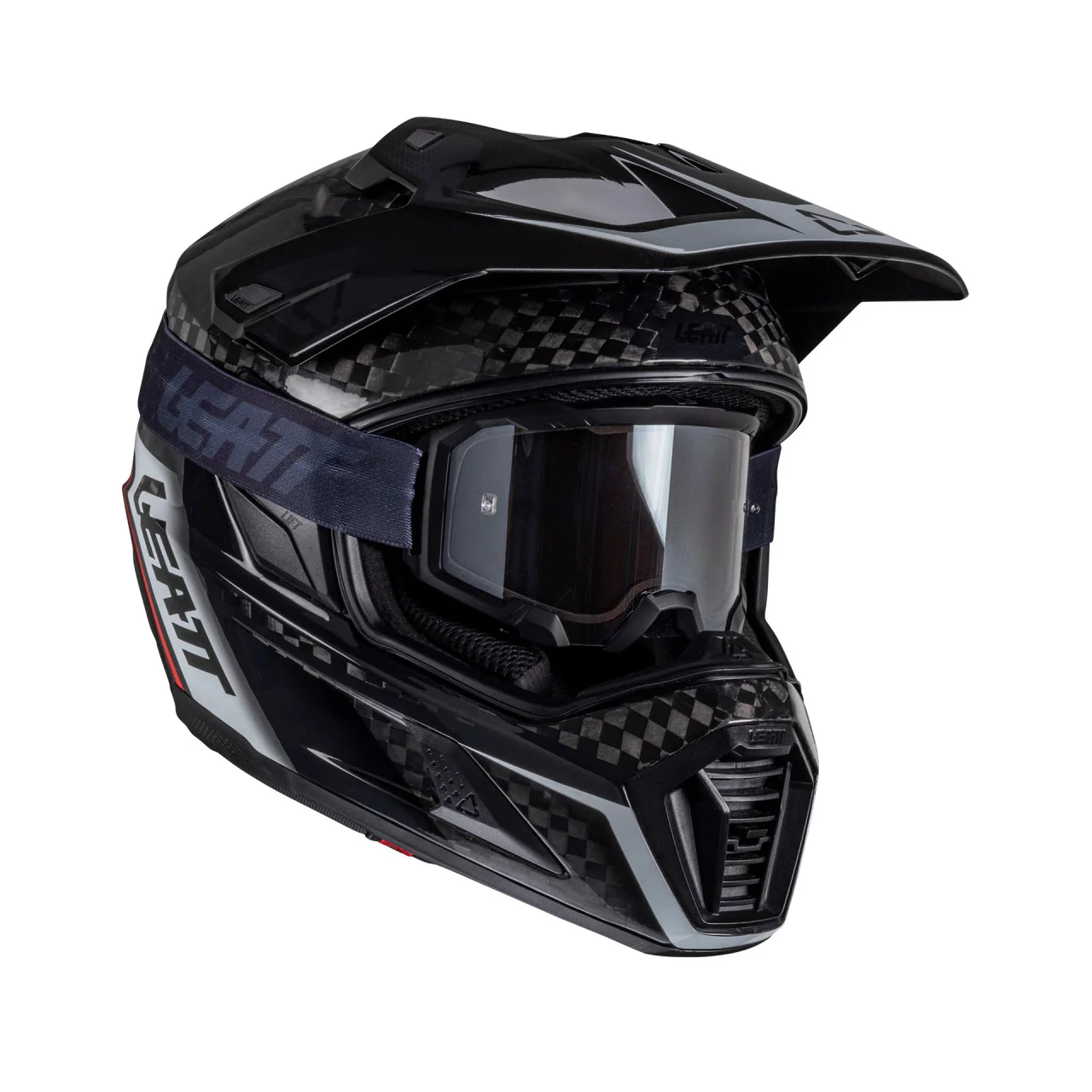 Leatt ADV 9.5 Carbon with 4.5 Iriz Goggle Helmet Kit