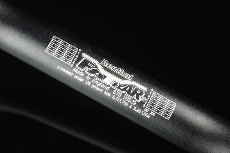 Renthal 09-12 KTM SX/ SX-F/ 06-13 Suz RM/ RMZ/ 18-21 Yamaha YZ-F Fatbar - Black - 672-01-BK