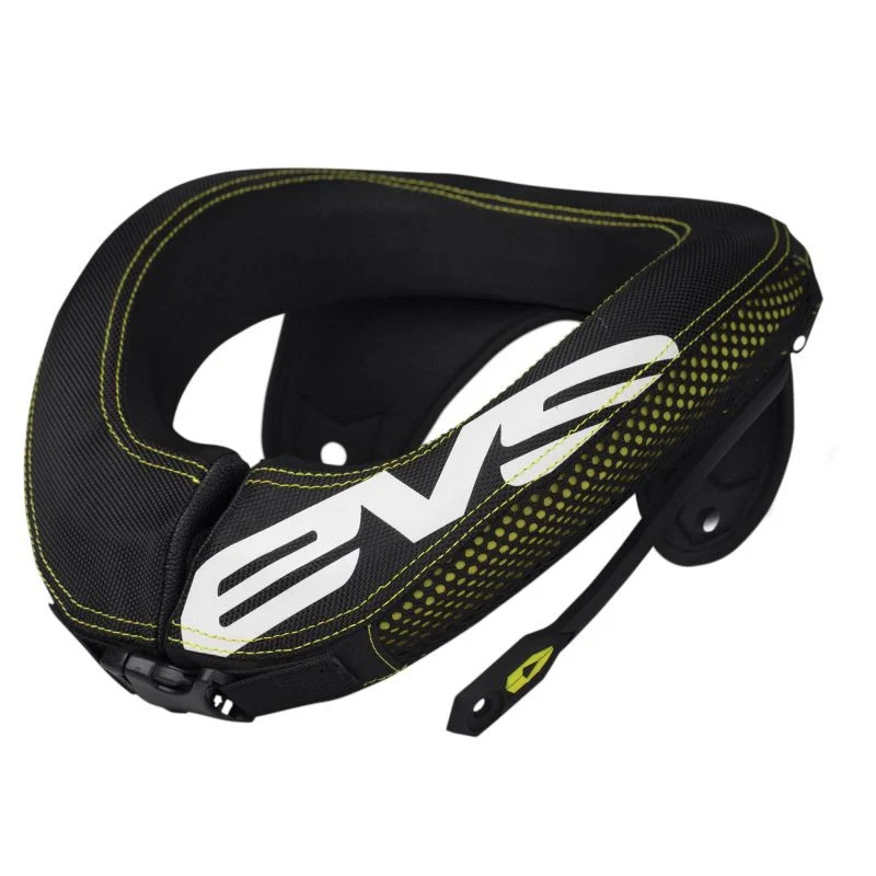 EVS R3 Race Collar - Black/Hi-Vis - Youth