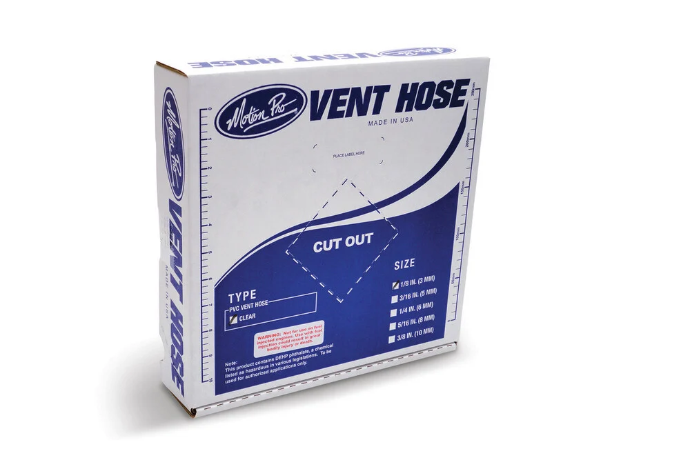 Motion Pro Clear Vinyl Vent Line - 25-foot